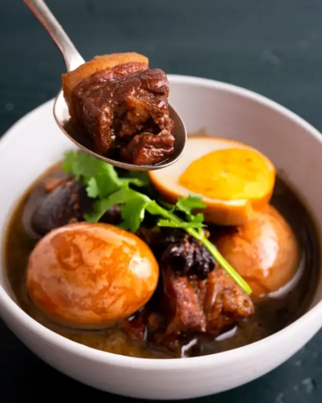 Moo Palo (Five-Spice Pork and Egg Stew)
