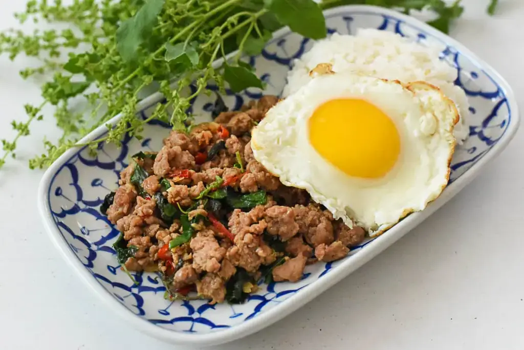 Pad Kra Pao Moo Sap (Holy Basil Pork)