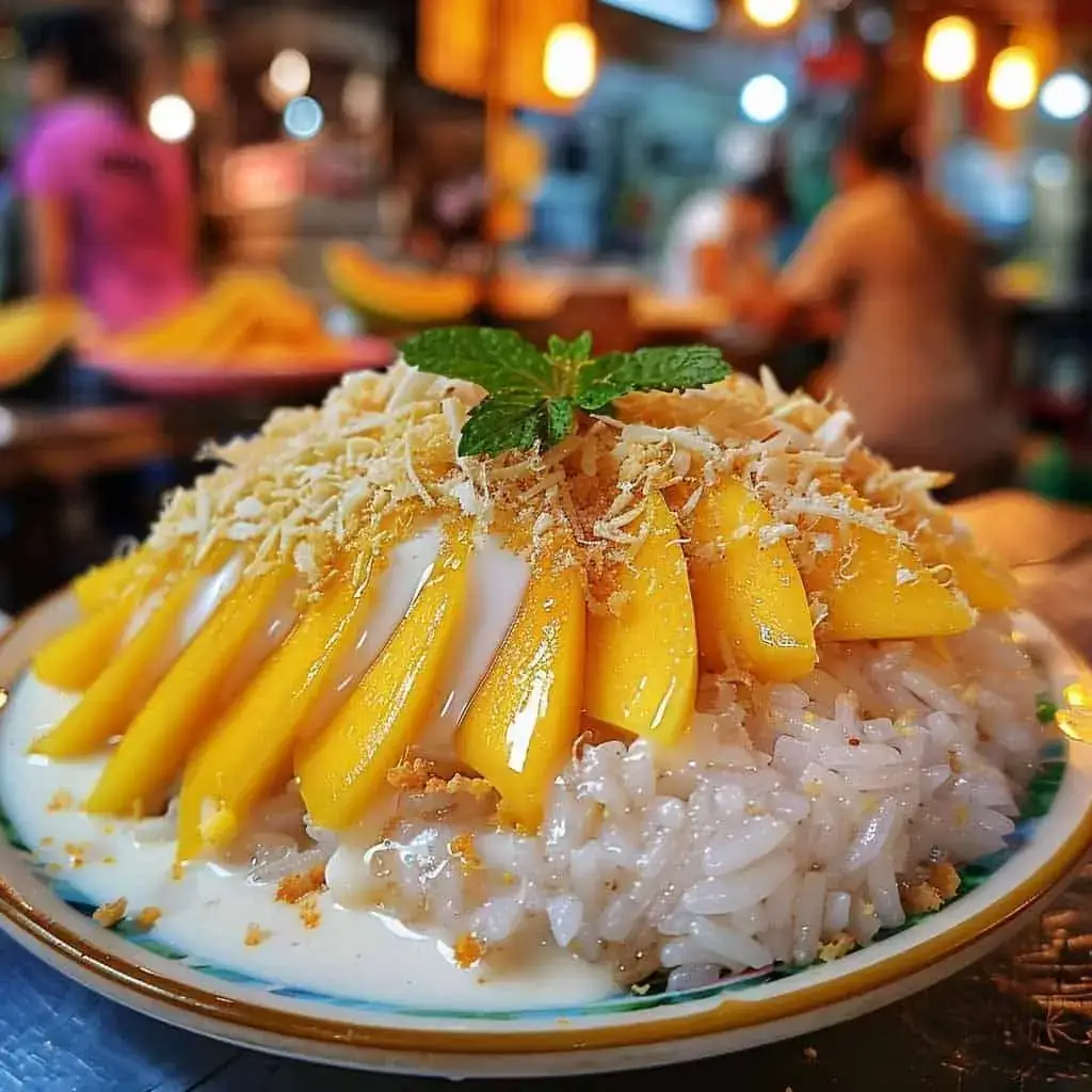 Mango Sticky Rice (Khao Niao Mamuang)